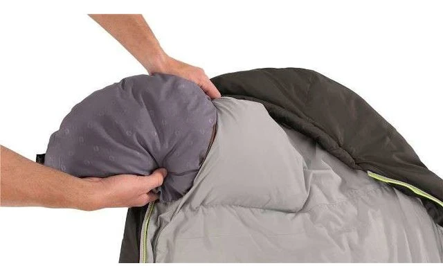 Outwell Oak Lux Schlafsack 220 X 84 Cm Grau 8 Outwell Oak Lux Schlafsack 220 X 84 Cm Grau – Bild 6