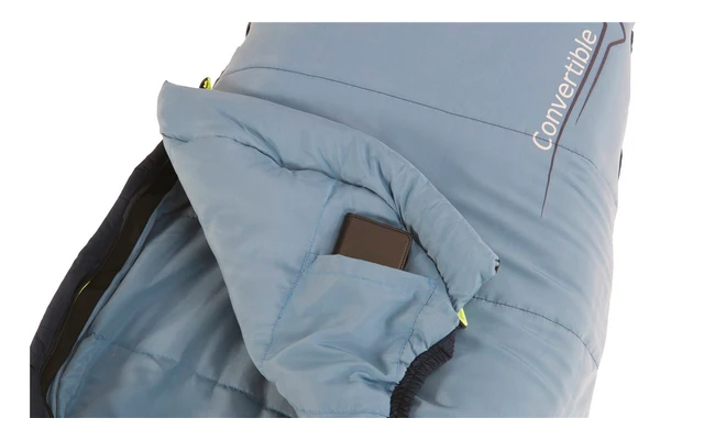 Outwell Convertible Junior Schlafsack Olive 6 Outwell Convertible Junior Schlafsack Olive – Bild 4