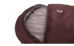 Outwell Campion Lux Aubergine Mumienschlafsack 225 X 85 Cm Dunkelrot -Outdoor-Campingladen 711473 4962311