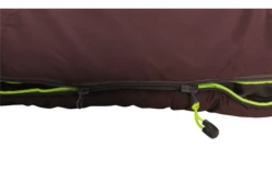 Outwell Campion Lux Aubergine Mumienschlafsack 225 X 85 Cm Dunkelrot -Outdoor-Campingladen 711479 4962323